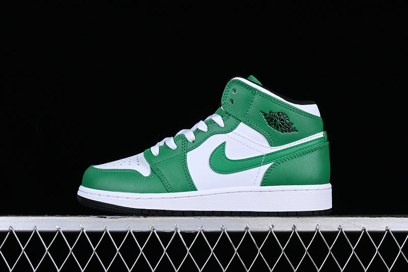 Jordan 1 Mid Lucky Green