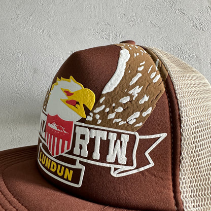 Corteiz Dipset Trucker Hat Brown