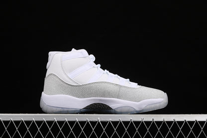 Jordan 11 Retro White Metallic Silver