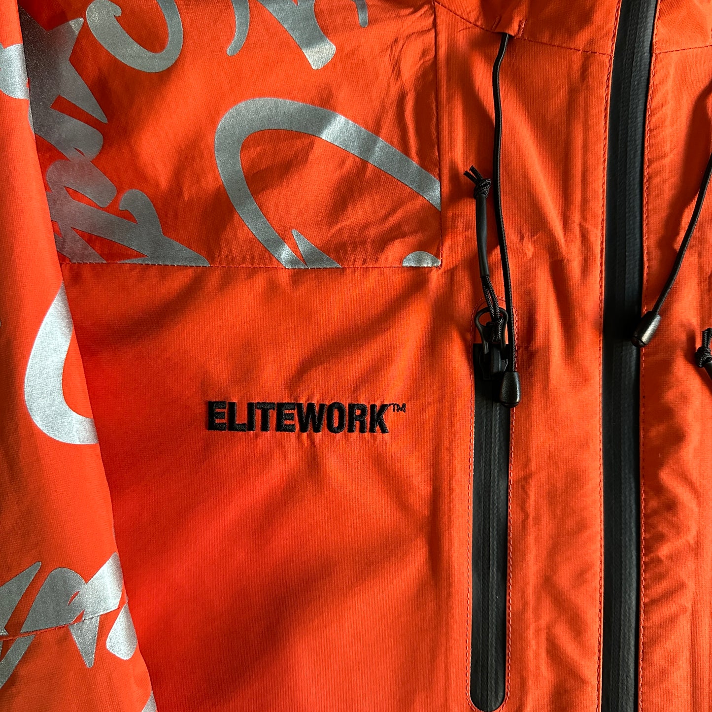 Corteiz Elitework Waterproof Shell Jacket Orange