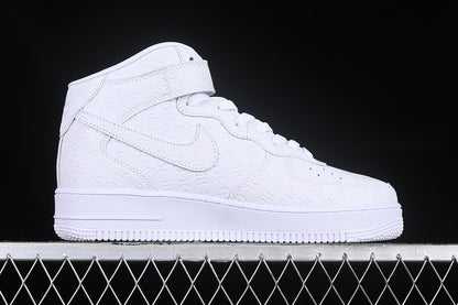 Nike Air Force 1 Mid Louis Vuitton By Virgil Abloh White