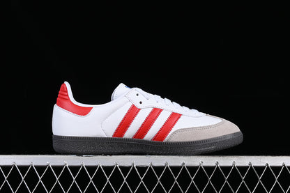 Adidas Samba White Scarlet