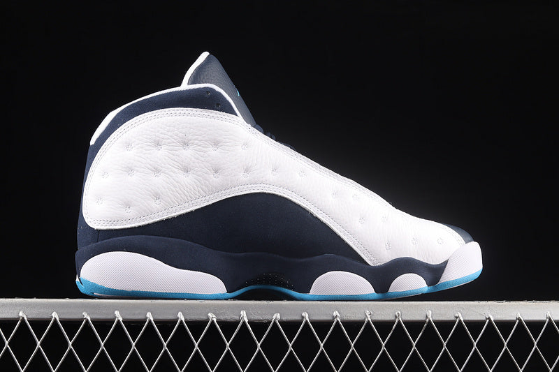 Jordan 13 Retro White Obsidian Powder Blue