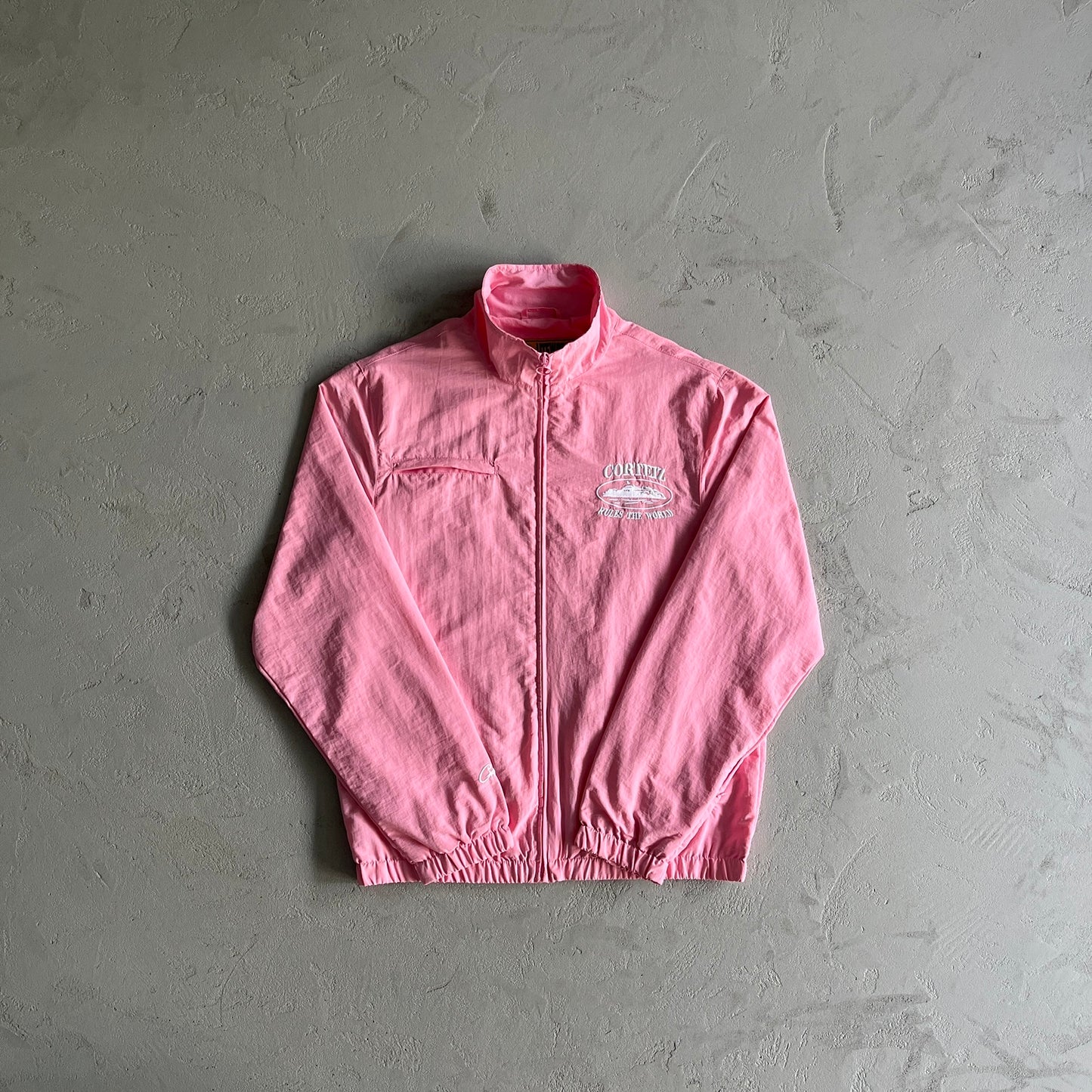 Corteiz Shukushuku Jacket Baby Pink