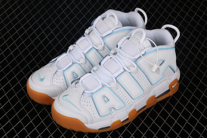 Nike Air More Uptempo White Aqua Gum