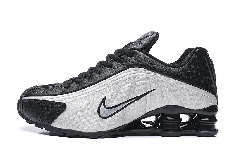 Nike Shox R4 Black Metallic Silver