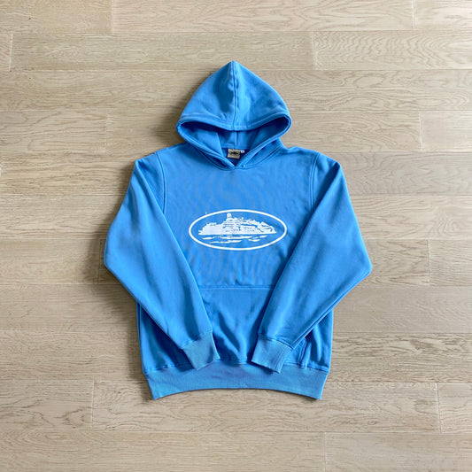 Corteiz Alcatraz Hoodie Baby Blue