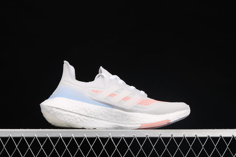 Adidas Ultra Boost 21 White Glow Pink