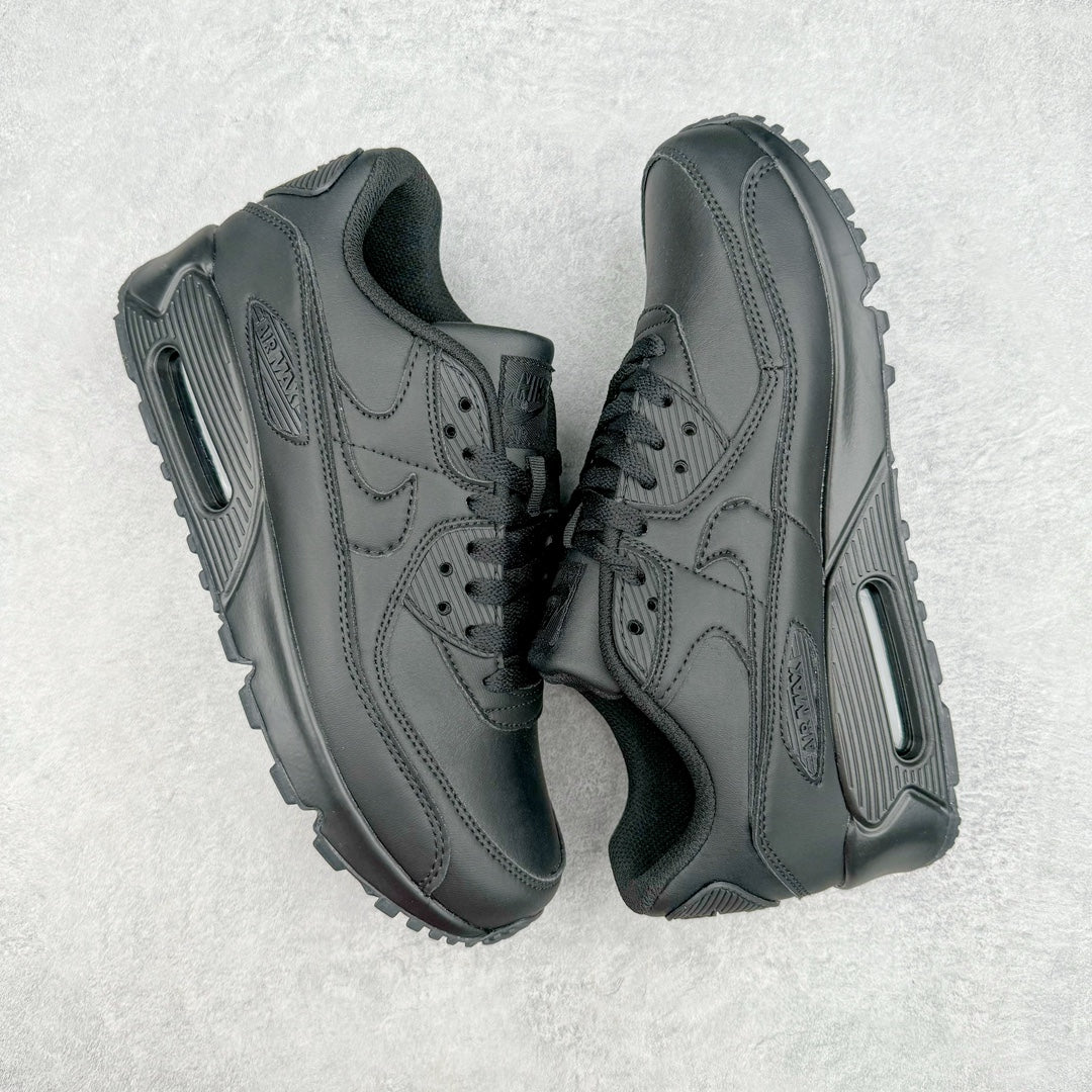 Nike Air Max 90 Leather Triple Black