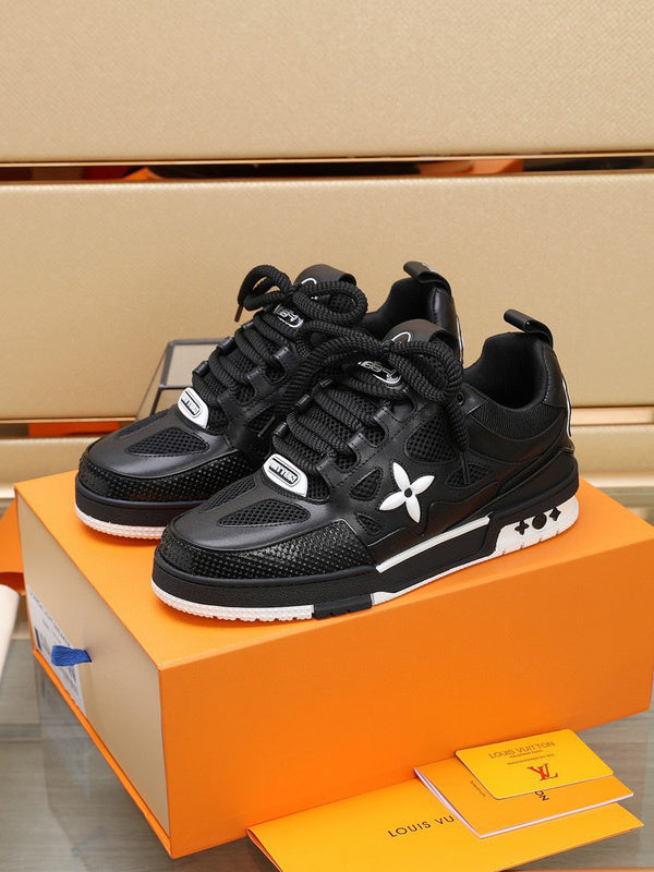 Louis Vuitton LV Skate Sneaker Black White