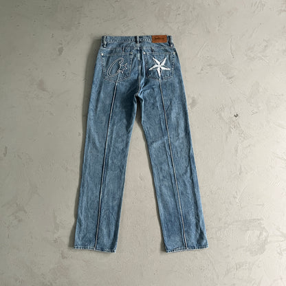 Corteiz C-Star Denim Jeans Blue