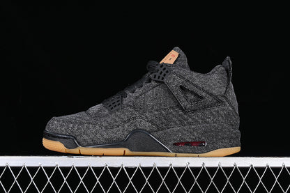 Jordan 4 Retro Levi's Black