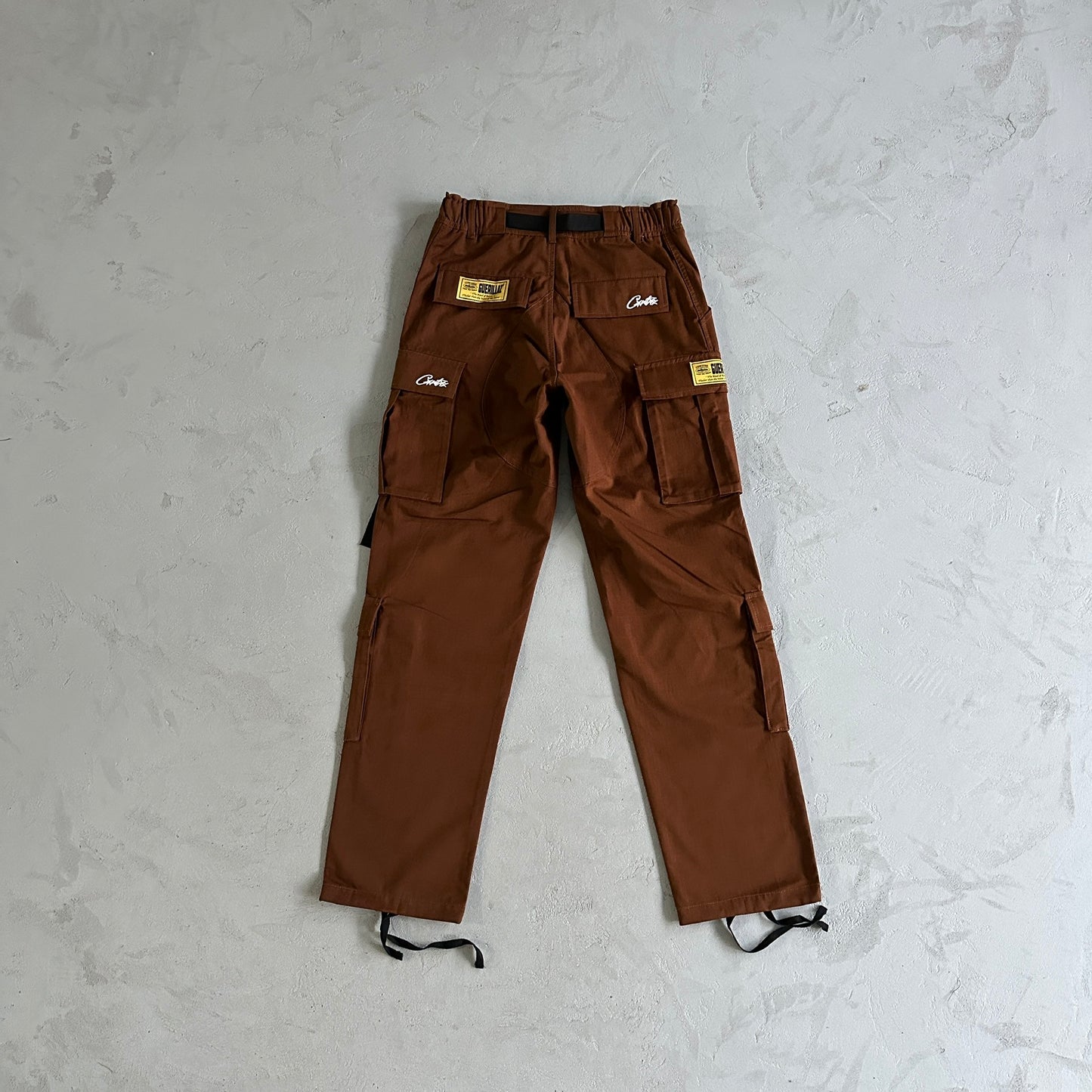 Corteiz Guerillaz Cargo Pants Brown