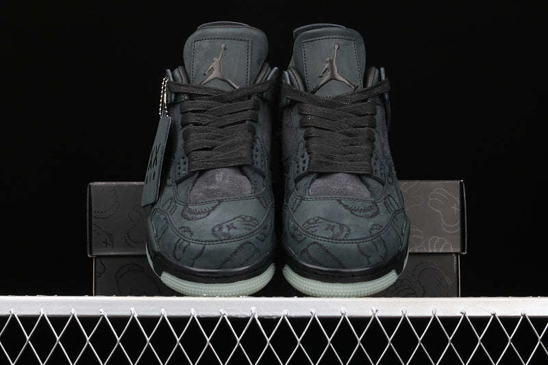 Jordan 4 Retro Kaws Black