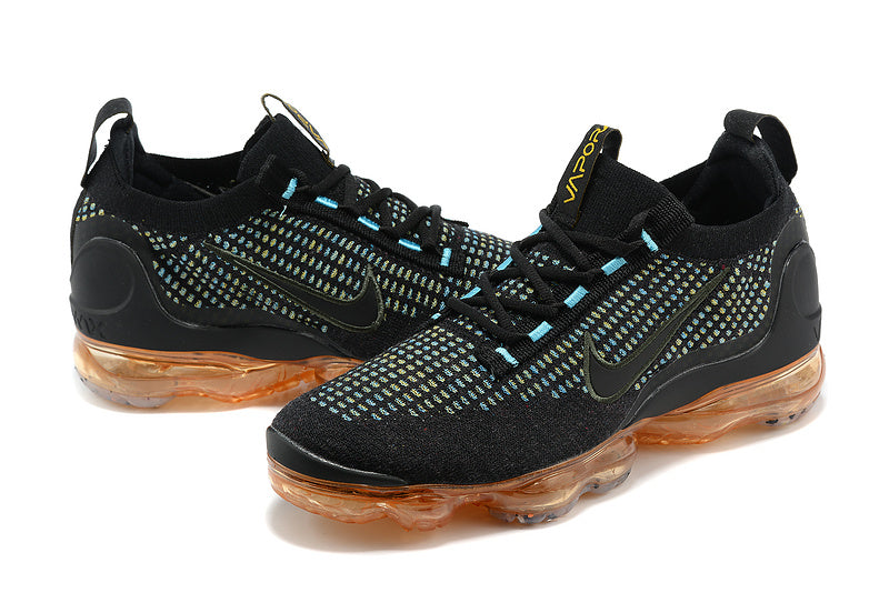 Nike Air VaporMax 2021 Flyknit Black Multi-Color Pollen