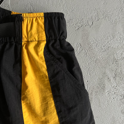 Corteiz Spring Shorts Black Yellow