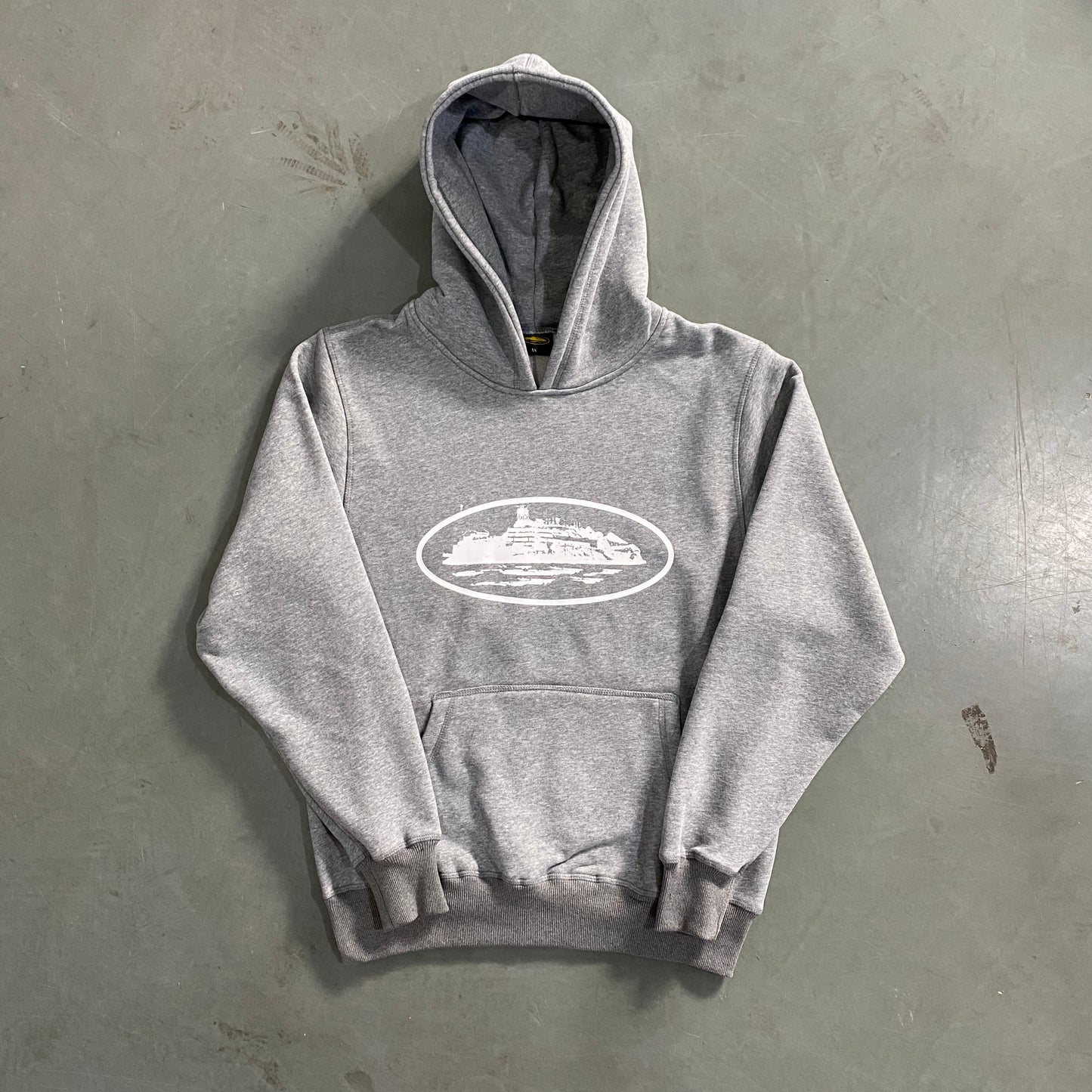 Corteiz Alcatraz Hoodie Grey