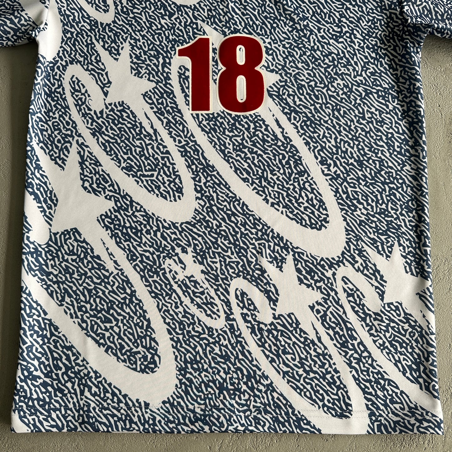 Corteiz Carni Stellations Football Jersey Grey