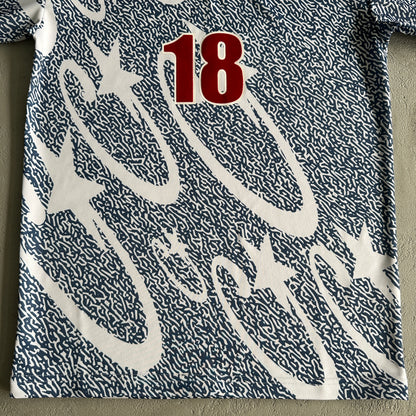 Corteiz Carni Stellations Football Jersey Grey