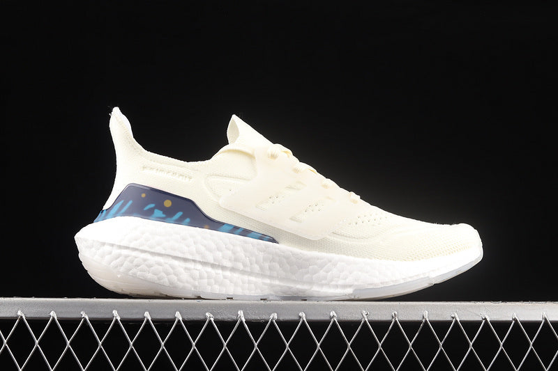 Adidas Ultra Boost 21 White Royal Blue