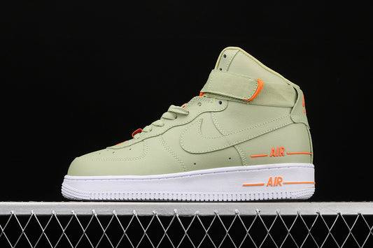 Nike Air Force 1 High Dual Air Olive Orange