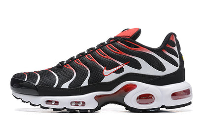 Nike Air Max Plus Black White University Red