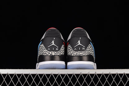 Jordan Legacy 312 Low Black Valor Blue