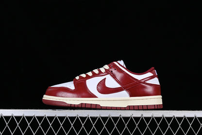 Nike Dunk Low PRM Vintage Team Red