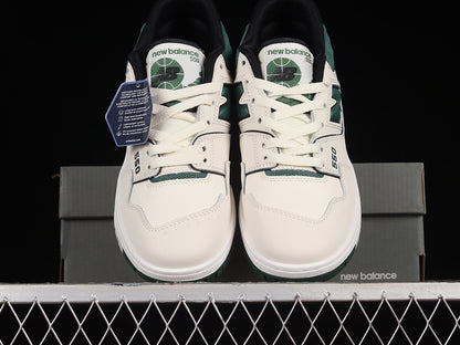 New Balance 550 White Salt Pine Green