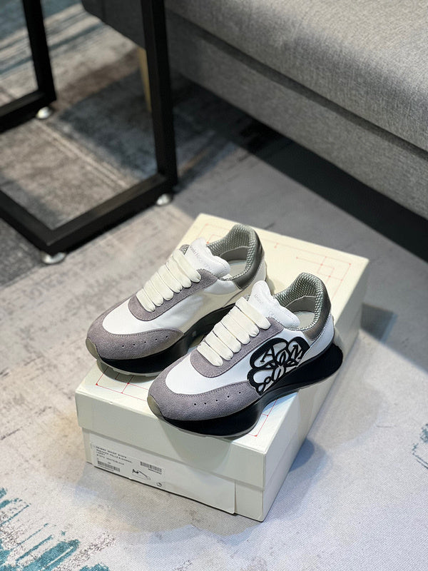 Alexander McQueen Sprint Runner Grey White Black