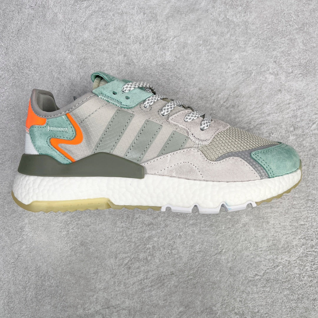 Adidas Nite Jogger Grey One Vapour Green