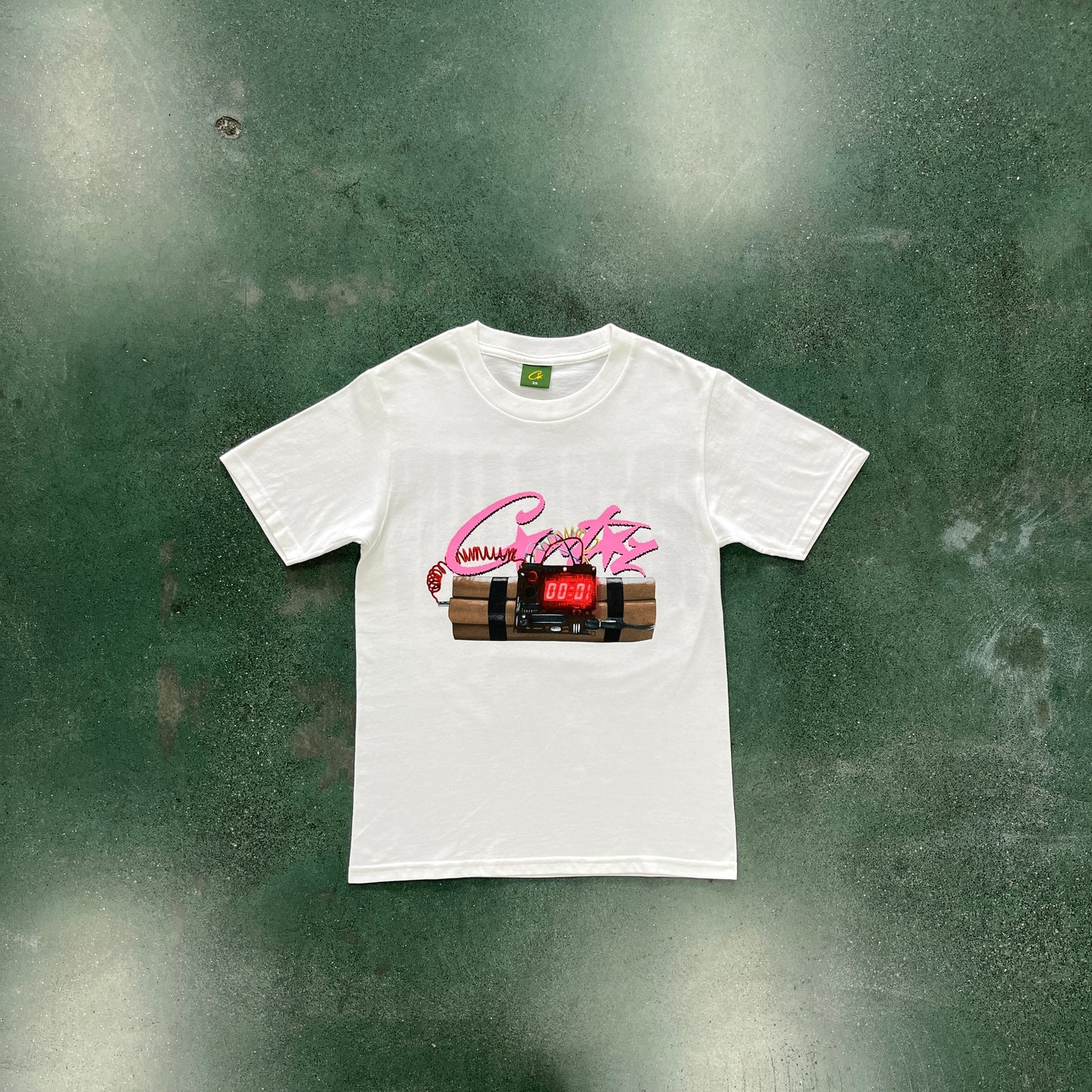 Corteiz No Time 4 Luv Tee White