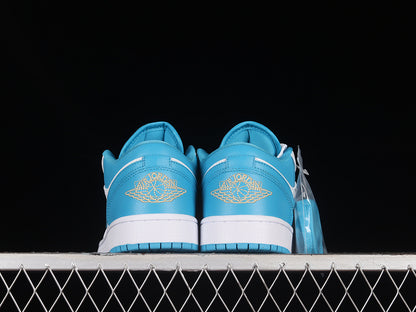 Jordan 1 Retro Low Aquatone