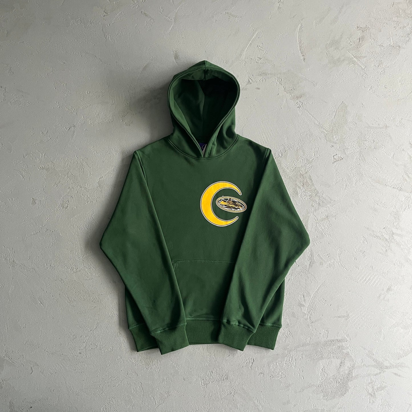 Corteiz Crescent Hoodie Green