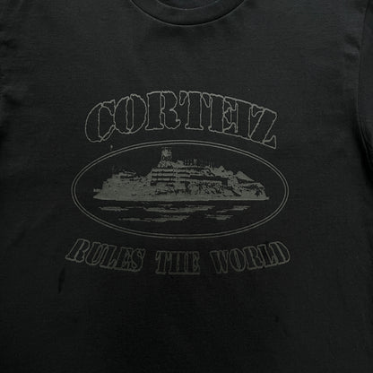 Corteiz Alcatraz Tee Triple Black