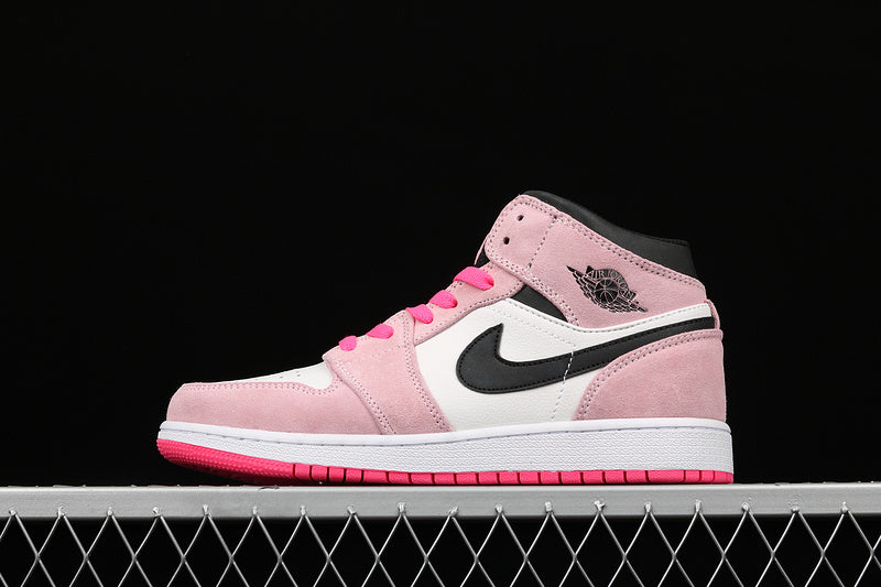 Jordan 1 Mid Crimson Pink