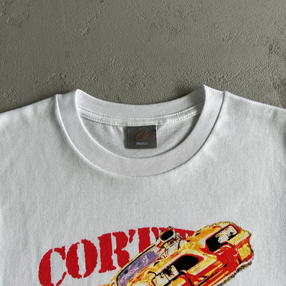 Corteiz Car Crash Tee White