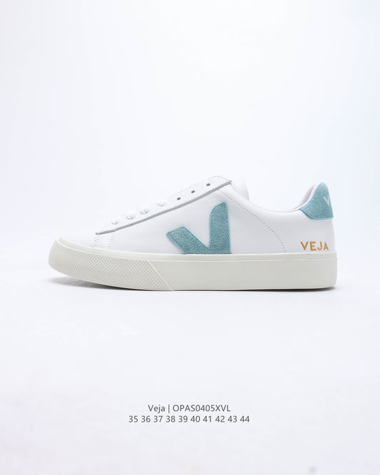 Veja Campo Low Chromefree Leather White Matcha