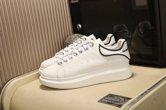 Alexander McQueen Oversized White Black Edging