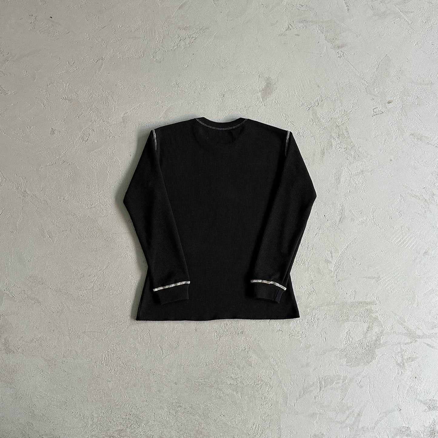 Corteiz Tiger Waffle Longsleeve Black