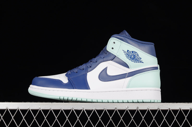 Jordan 1 Mid Mystic Navy Mint Foam