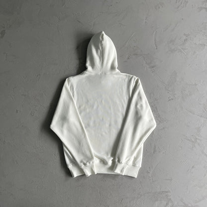 Corteiz 5 Starz Alcatraz Hoodie Off White