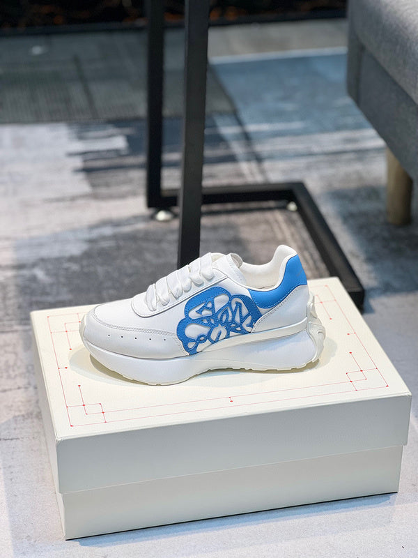 Alexander McQueen Sprint Runner White Blue