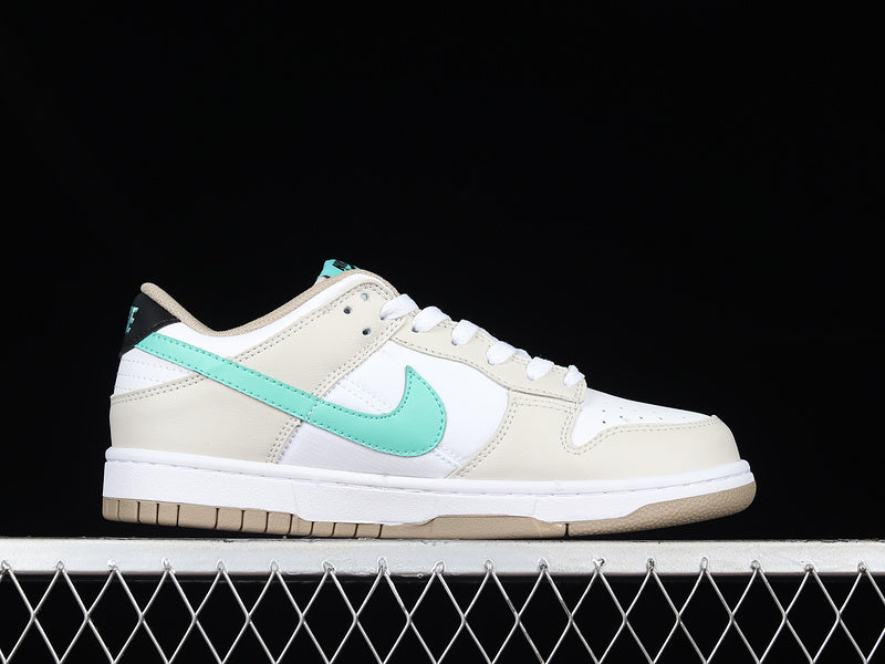 Nike Dunk Low Split Seam White Tan Mint