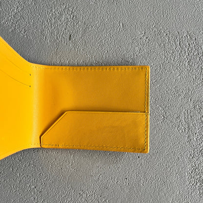 Corteiz VVS Leather Card Holder Yellow