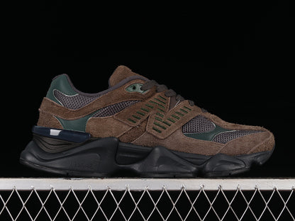 New Balance 9060 Dark Brown Green Broccoli