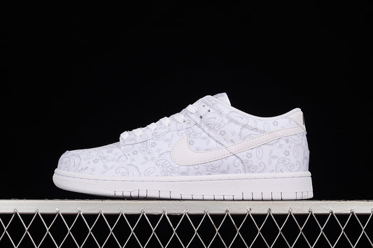 Nike Dunk Low White Paisley