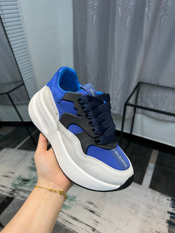 Alexander McQueen Oversized Runner White Blue Black