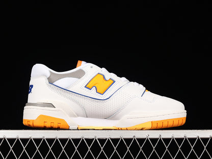 New Balance 550 White Vibrant Orange