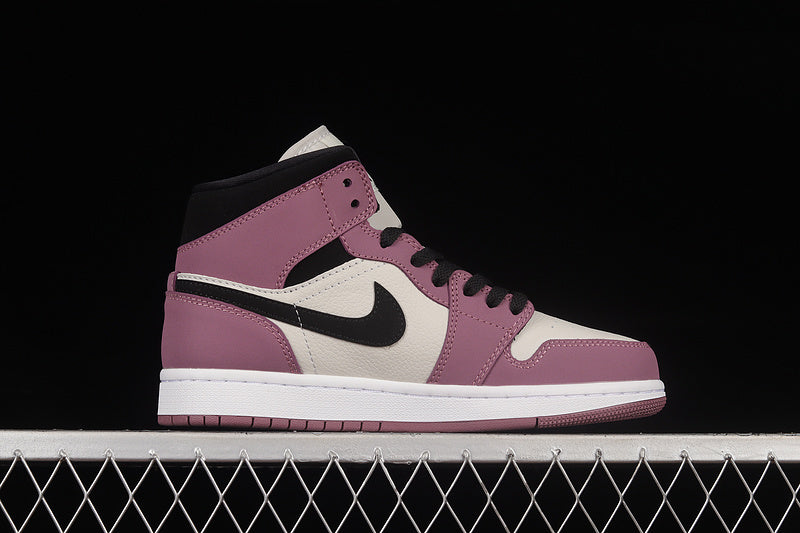 Jordan 1 Mid Light Mulberry